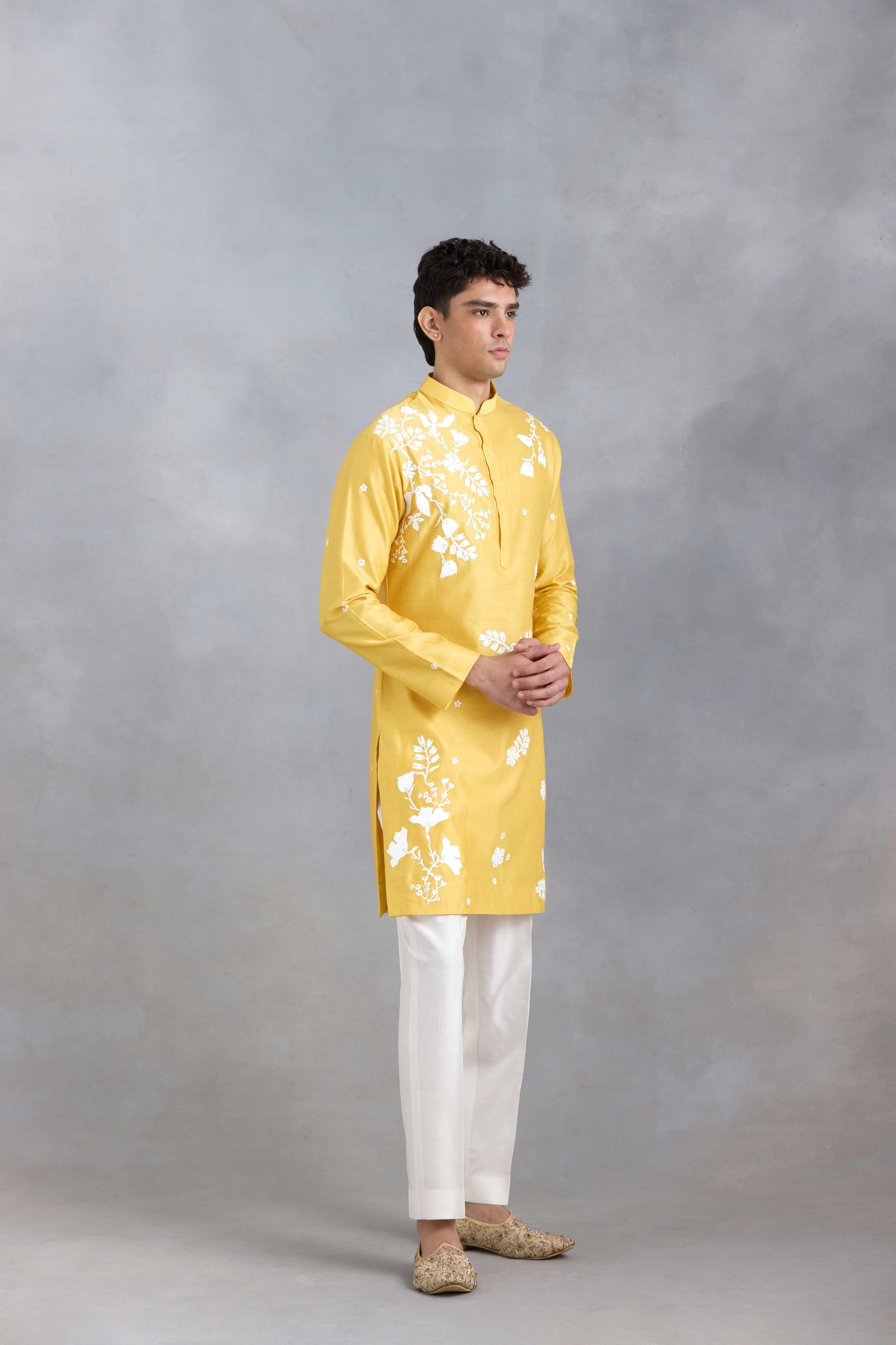 Spring Yellow Kurta Set