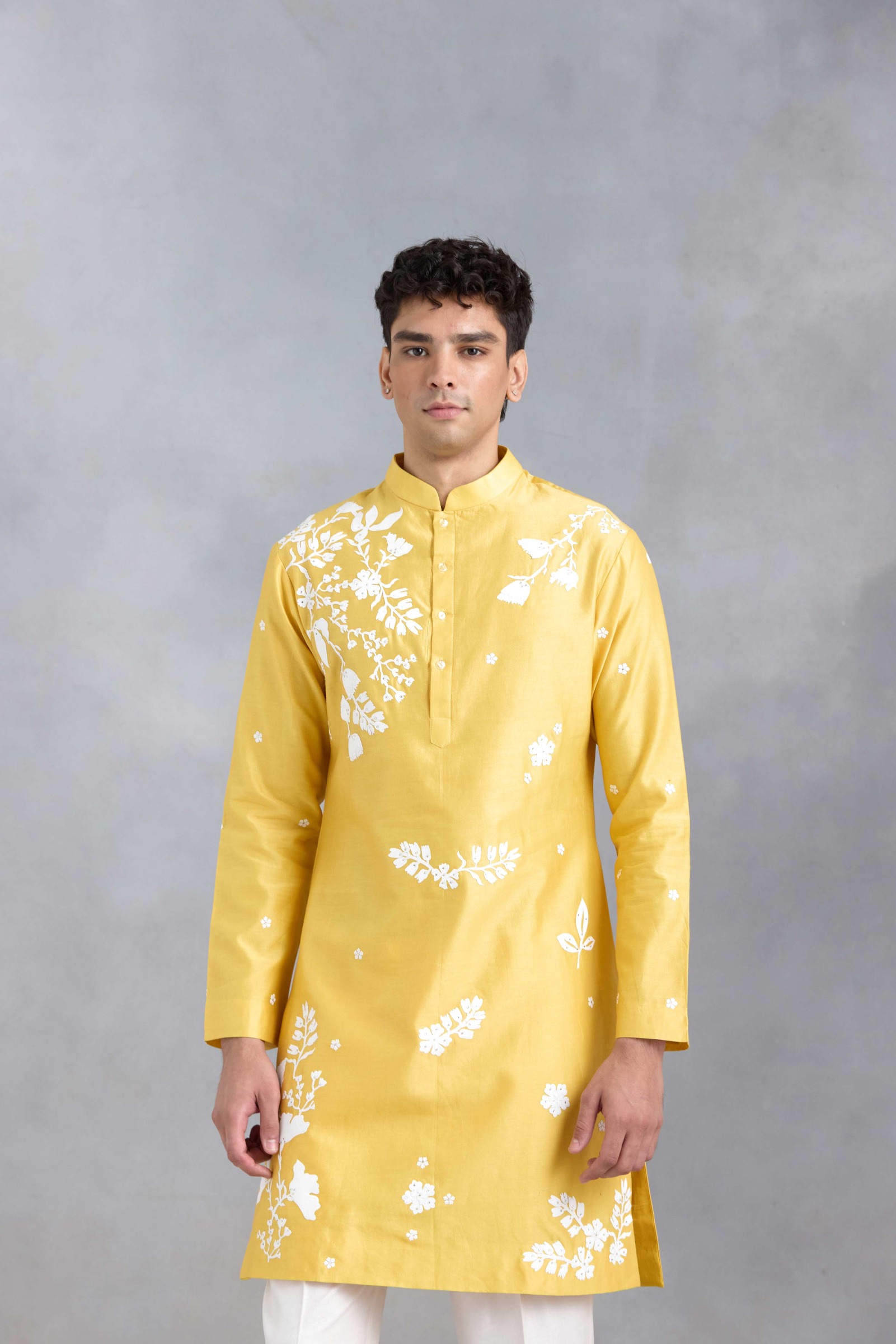 Spring Yellow Kurta Set