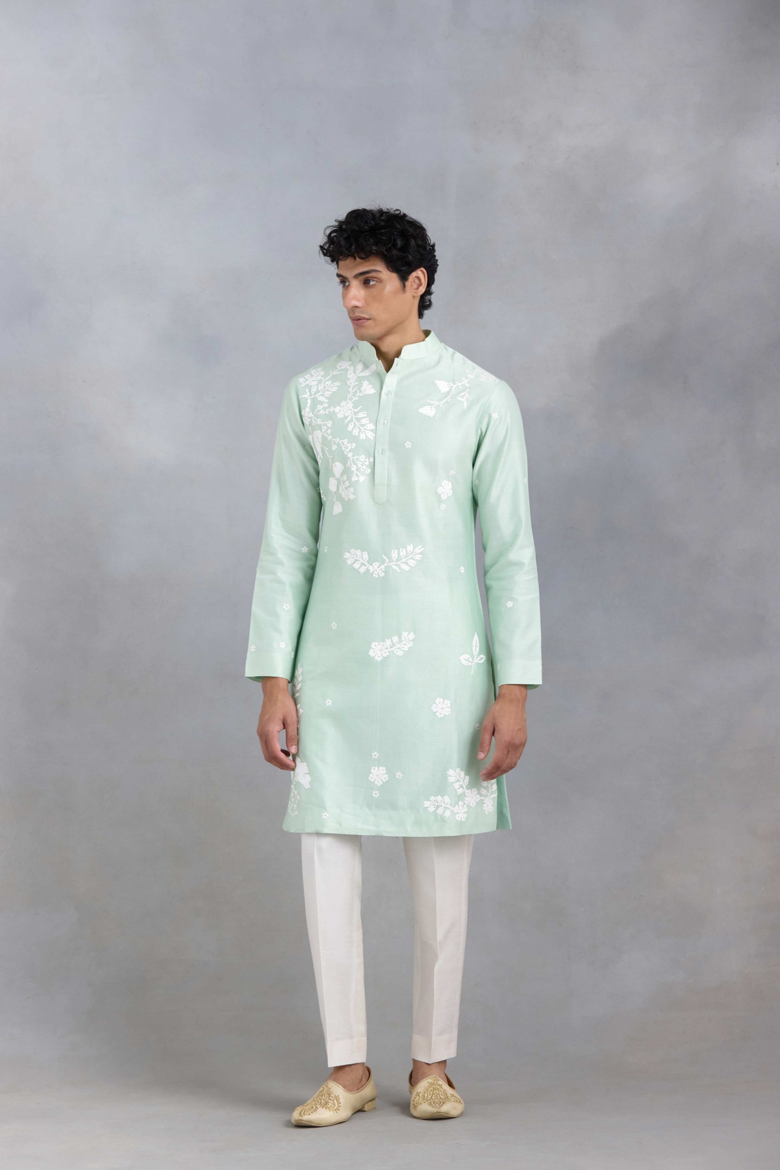 Spring Lime Kurta Set
