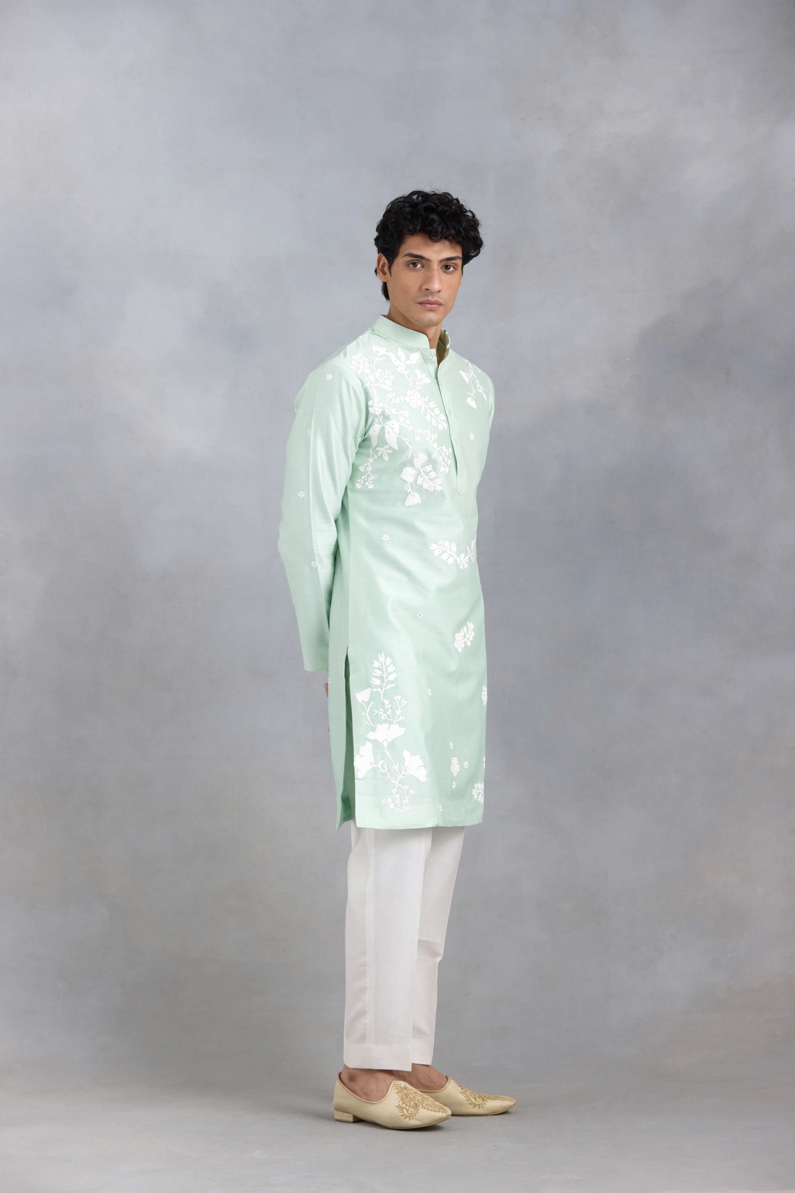 Spring Lime Kurta Set