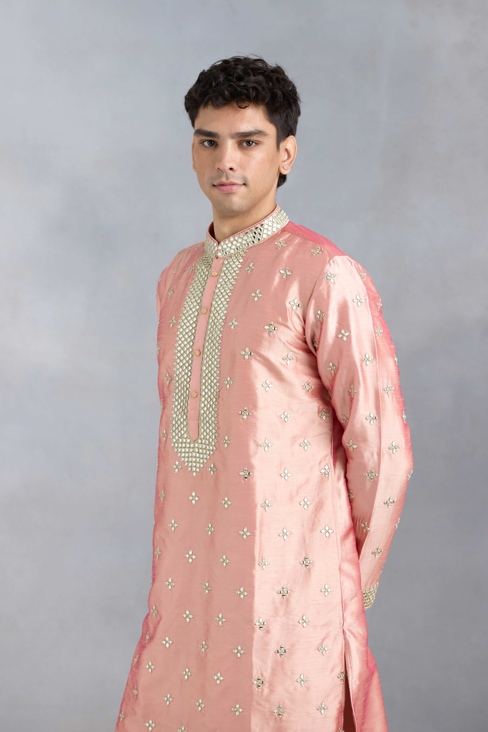 Blush Pink Kurta Set