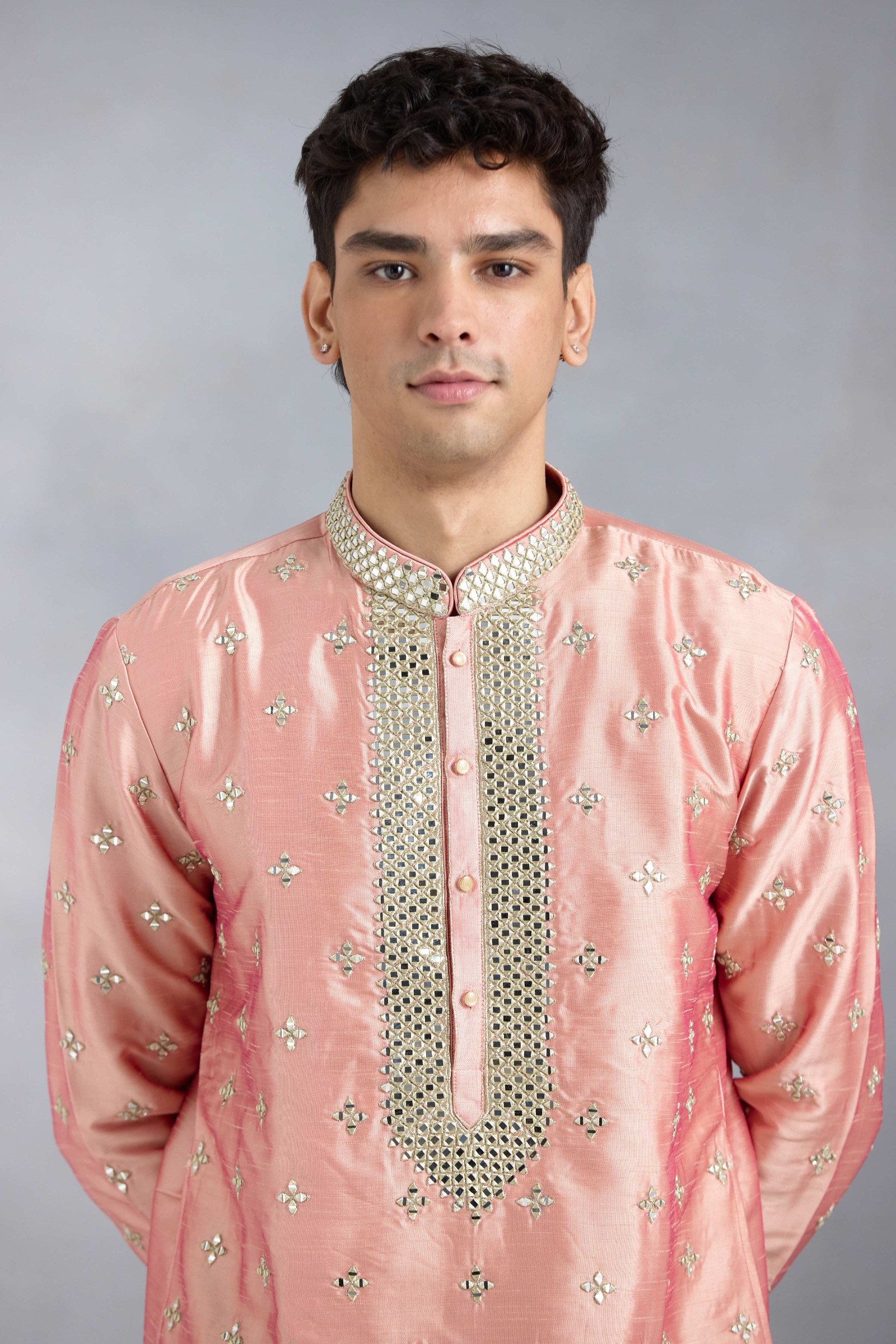 Blush Pink Kurta Set