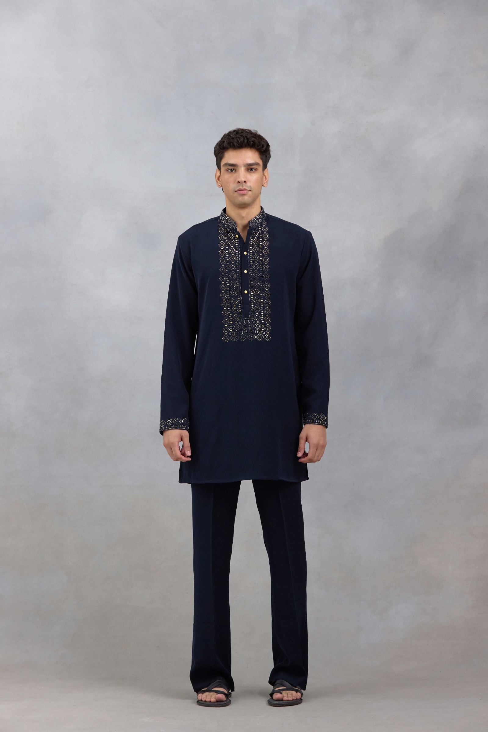 Midnight Mirror Kurta Set