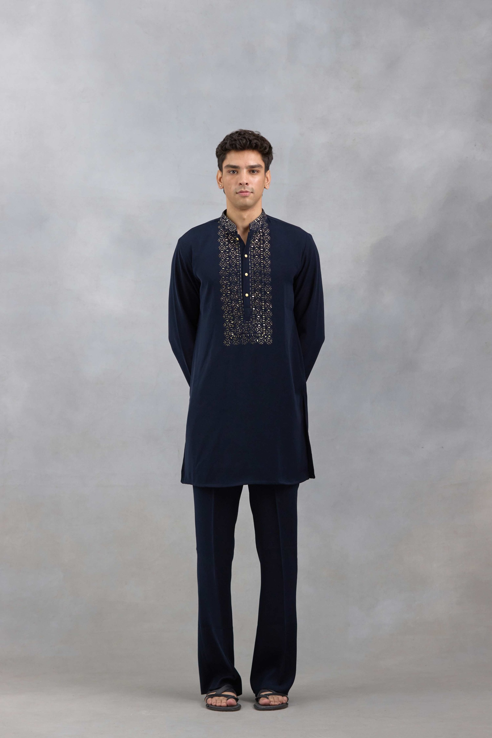 Midnight Mirror Kurta Set