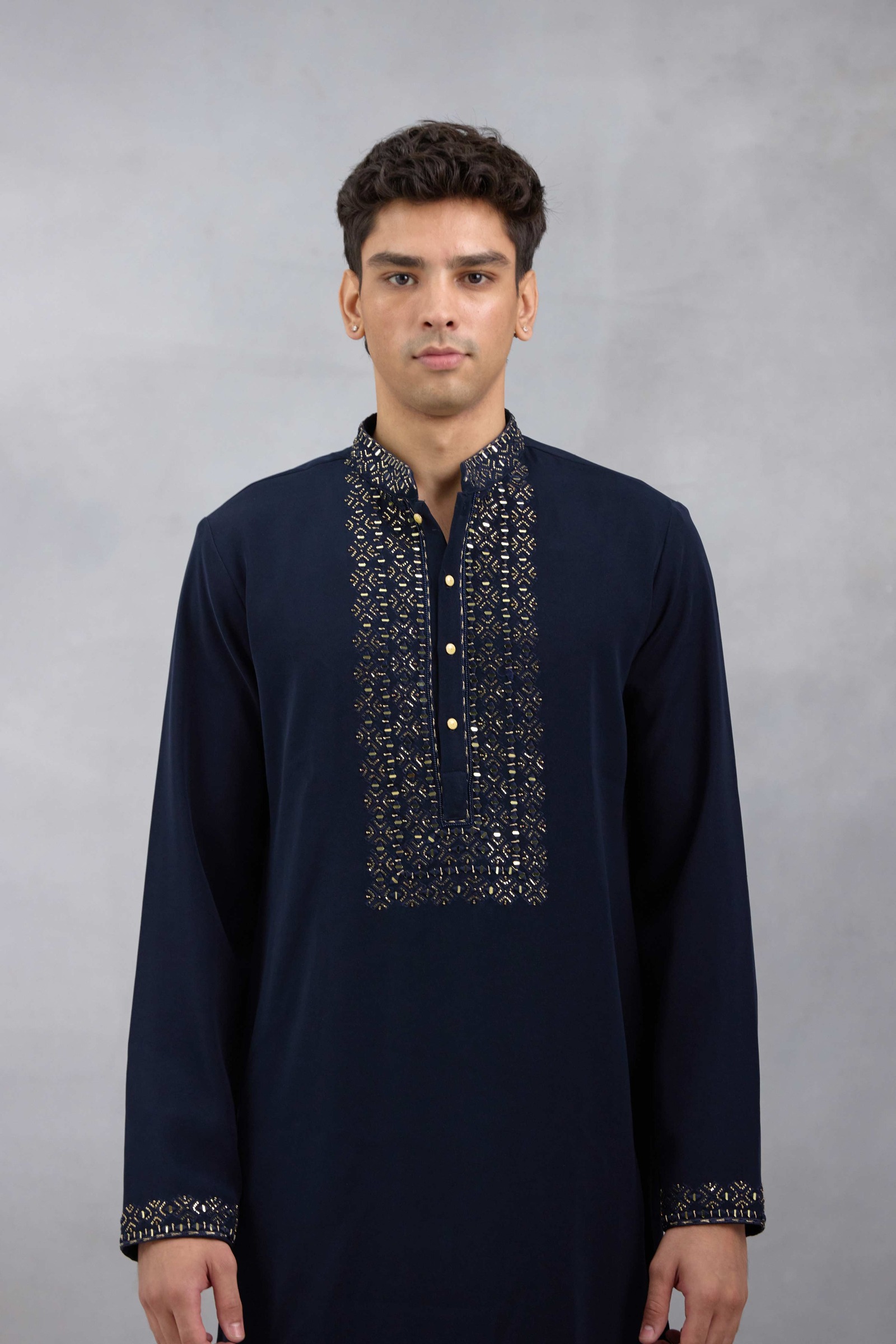 Midnight Mirror Kurta Set