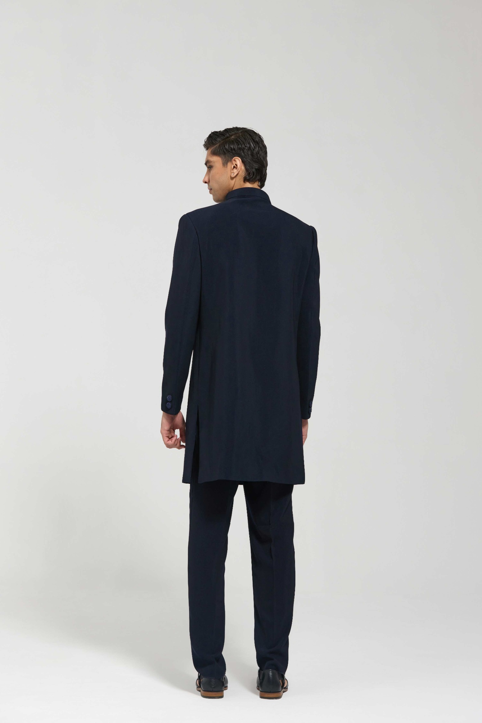 Navy Blue Signature Sherwani Set