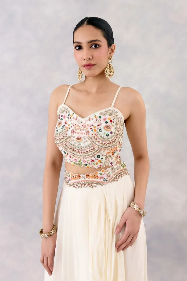 Ivory Silk Co-ord set