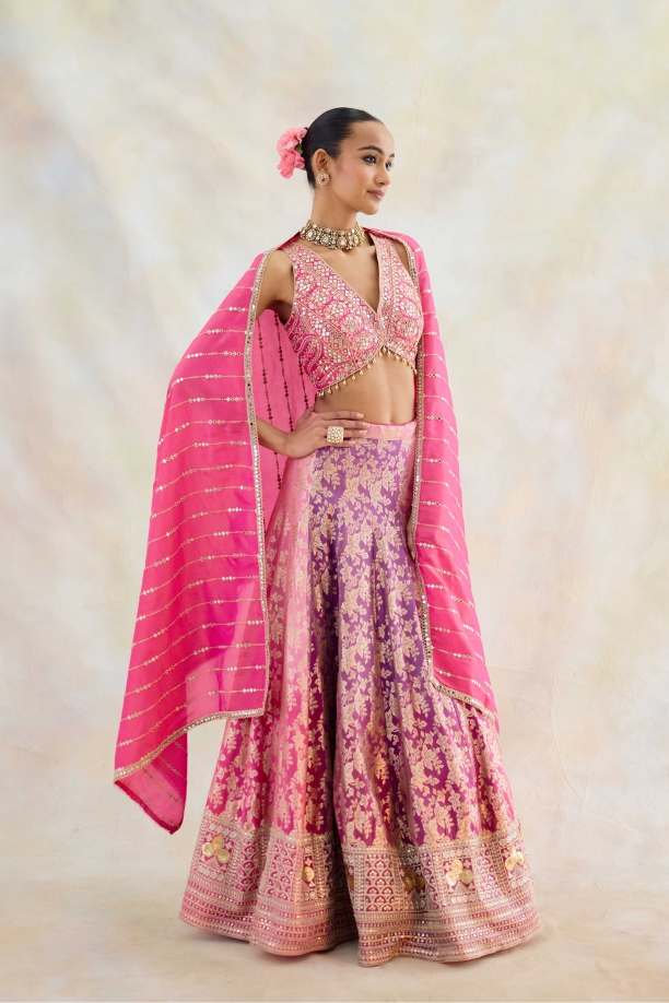 Lavender Blush Lehenga Set 