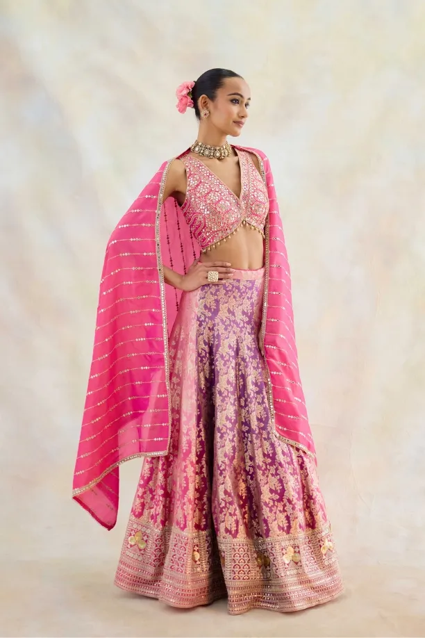 Lavender Blush Lehenga Set 