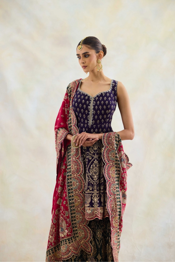 Royal Purple Garara Set