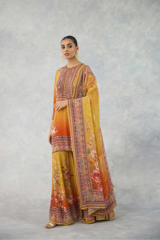 Marigold Yellow Suit Set