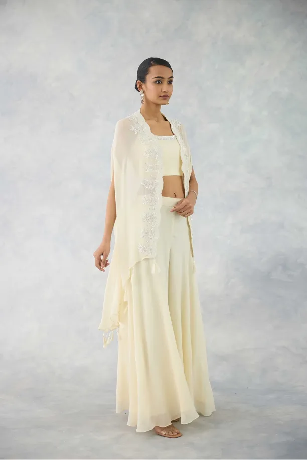 Off-White Cape Suit