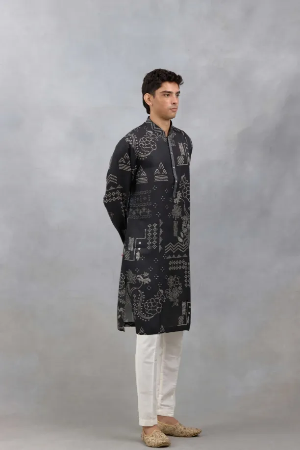 Bandhani Kurta Set