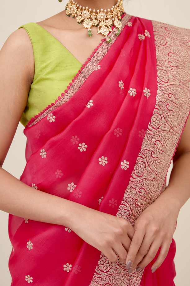 Rosa Organza Saree