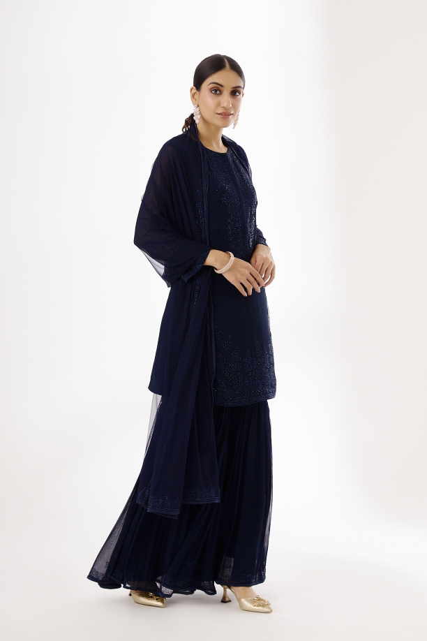 Berlin Blue Garara Suit