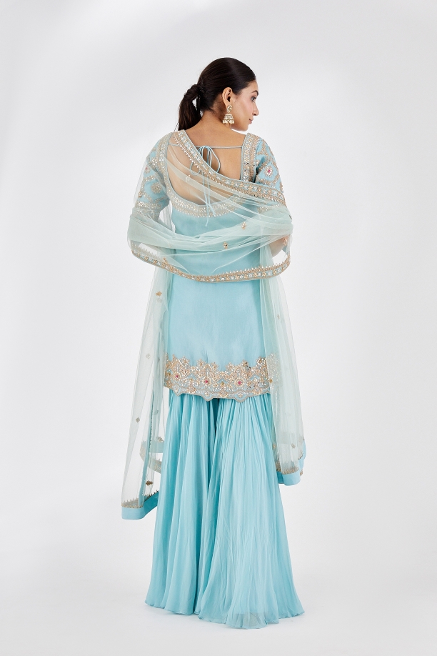 Firozi Sharara Suit