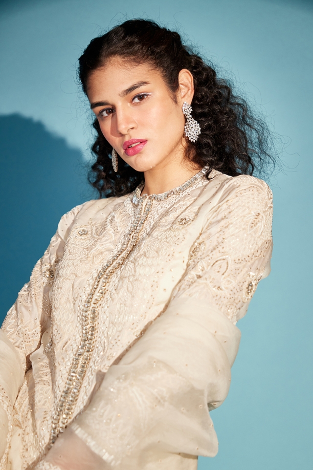 MEDHA BATRA - Creme Suit Set