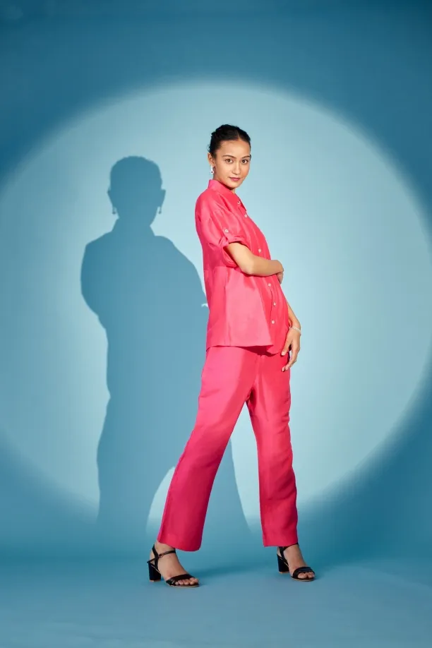 MEDHA BATRA - Knockout Pink Co ord