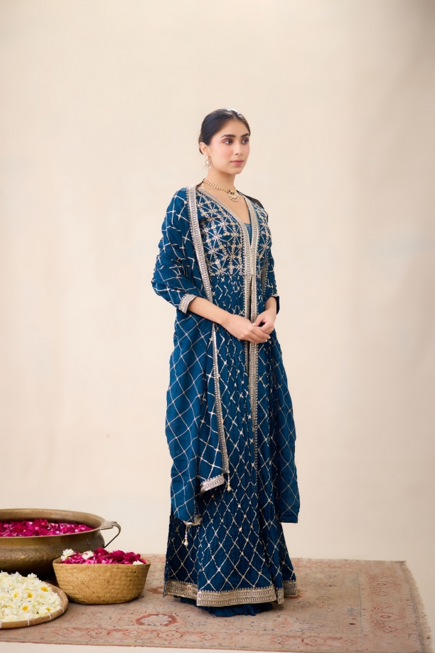 Midnight Blue Garara Set