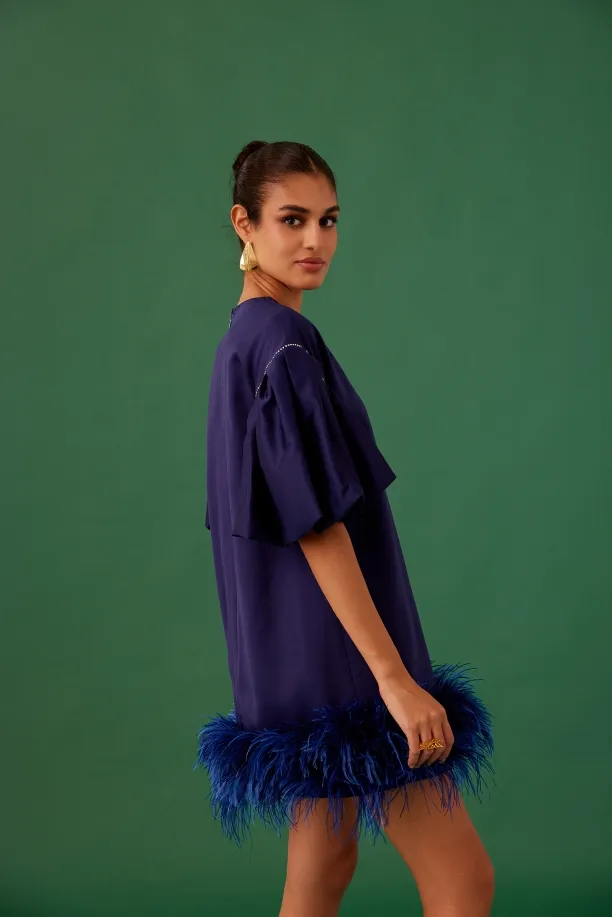 MEDHA BATRA - Blue Box Dress