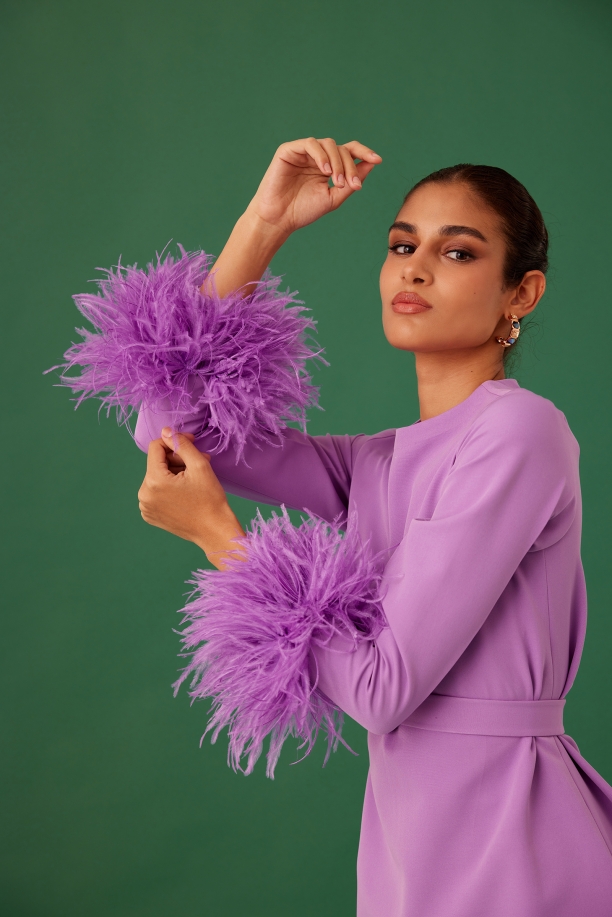 MEDHA BATRA - Lilac Crepe Co ord