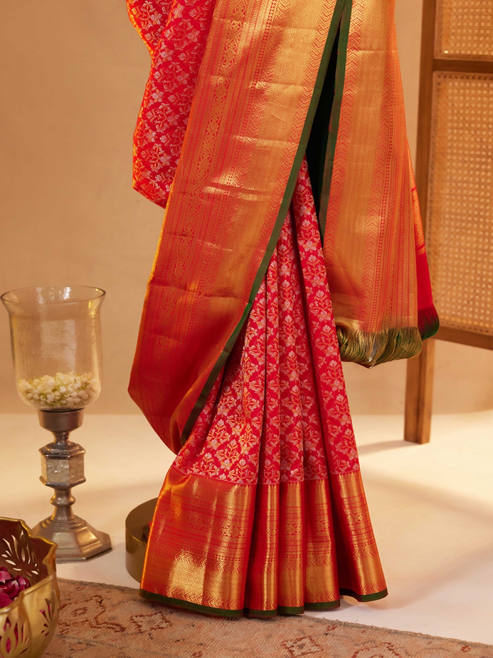 Tulip Floral Saree