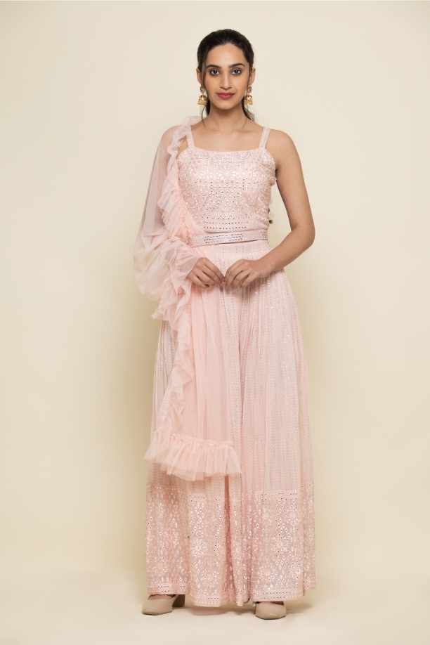Sharara Suit Sets Buy Ethnic Sharara Suits Online Frontier Raas