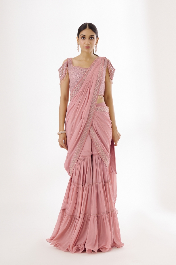 Peony Peach Drape Garara