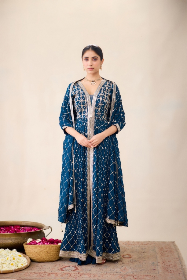 Midnight Blue Garara Set
