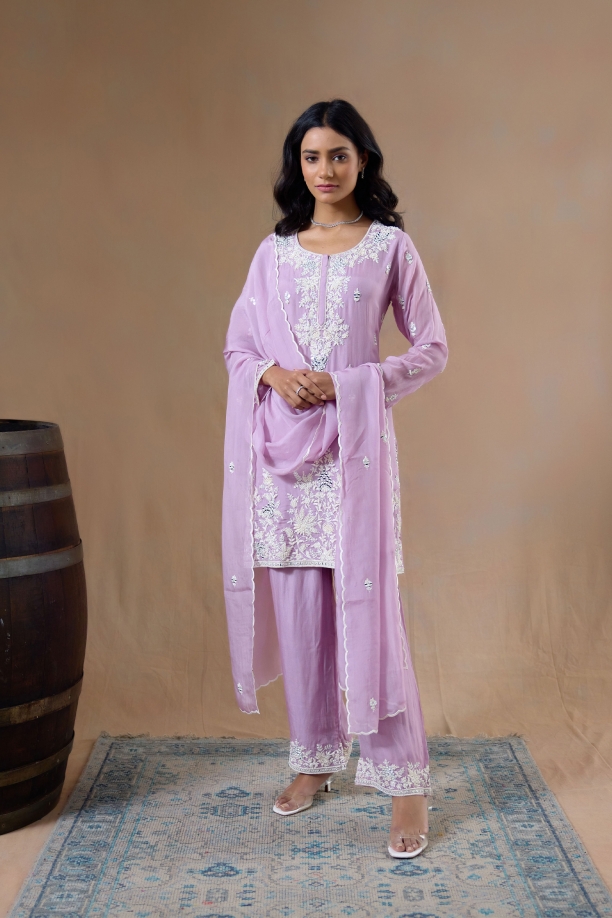 Lavender Suit Set
