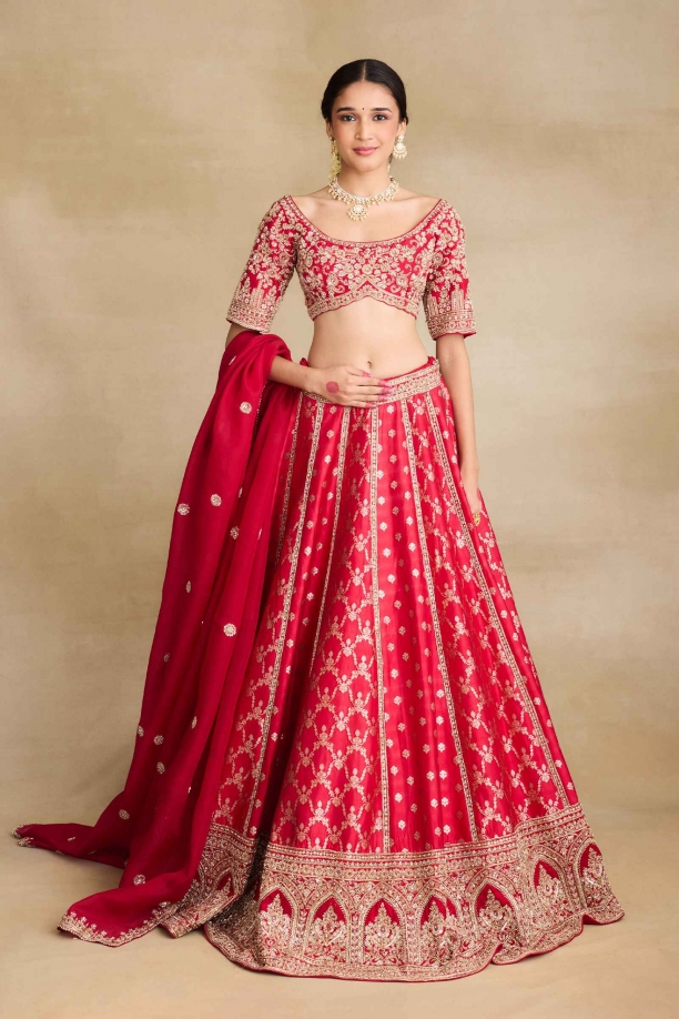 Contemporary Style Lehenga Indian Designer Lehengas at Frontier Raas