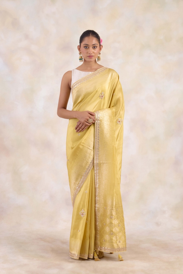 Desert Gold Tissue Silk Saree 