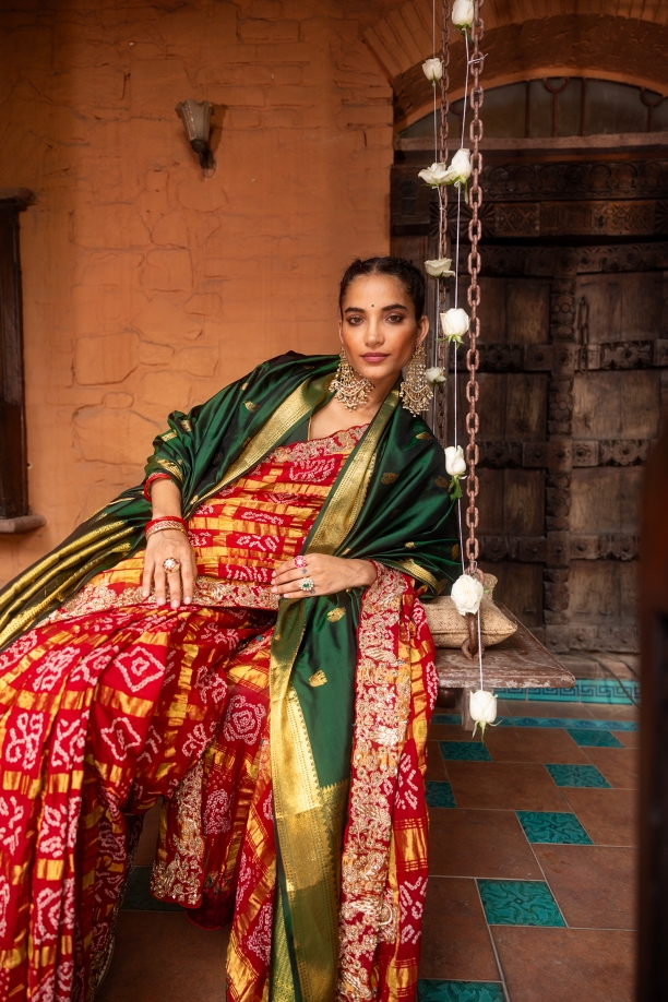 Bandhani Saree Buy Cotton bandhani Sarees Online