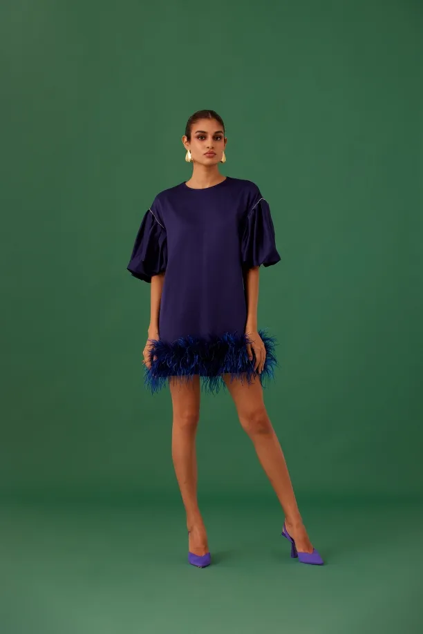 MEDHA BATRA - Blue Box Dress