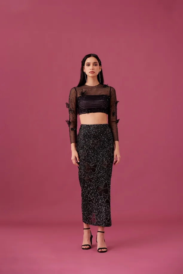 MEDHA BATRA - Colocal Black Co ord