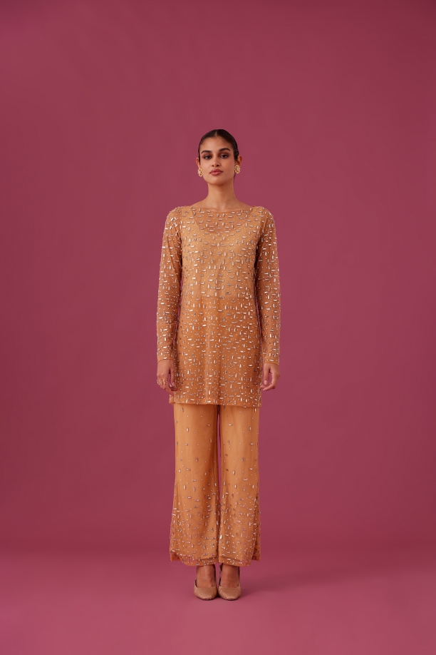 MEDHA BATRA - Champange Rose Co ord