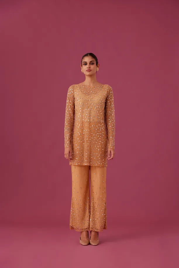 MEDHA BATRA - Champange Rose Co ord