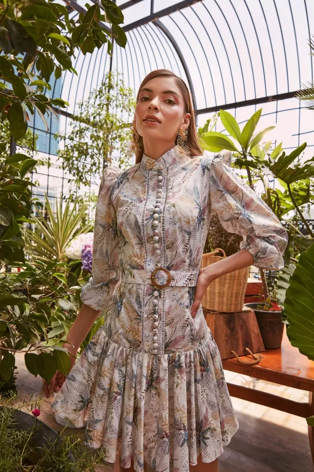 MEDHA BATRA - Fauna Flounce Dress