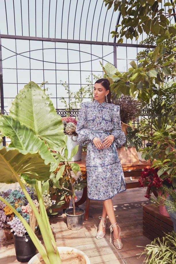 MEDHA BATRA - Orientel Midi Dress