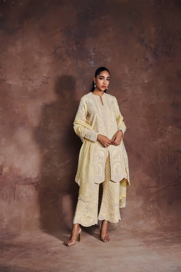 MEDHA BATRA - Enchanted Straight Kurta Set