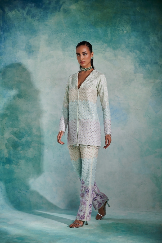 MEDHA BATRA - Mirage Shirt & Trousers Set