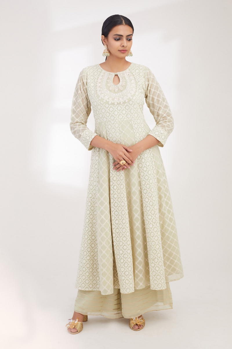 Anarkali and palazzo deals