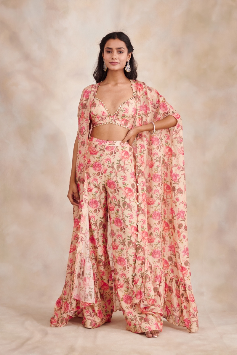French Vanilla Cape Suit Set Frontier Raas