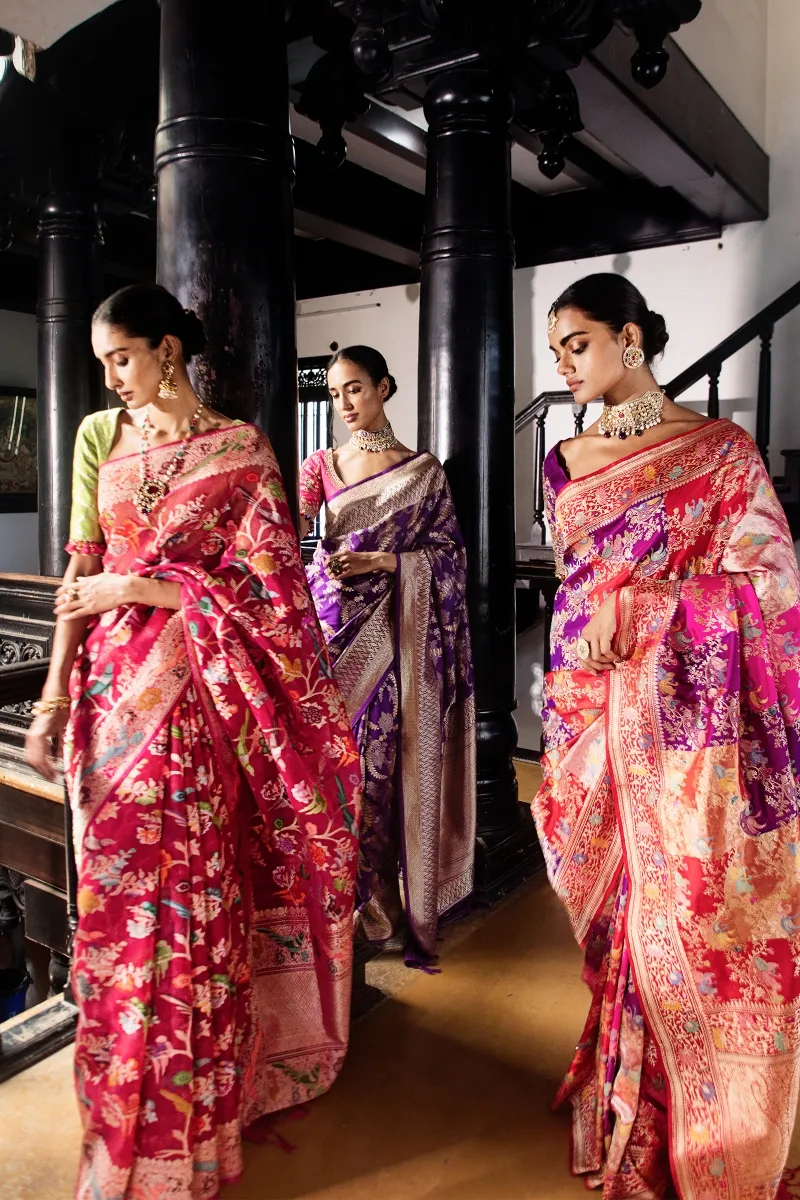 Jamuni Banarasi Silk Sari- Frontier Raas