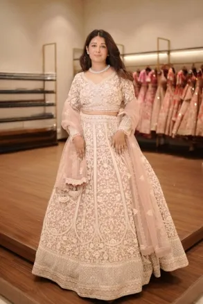 Blush Rose Lehenga Set