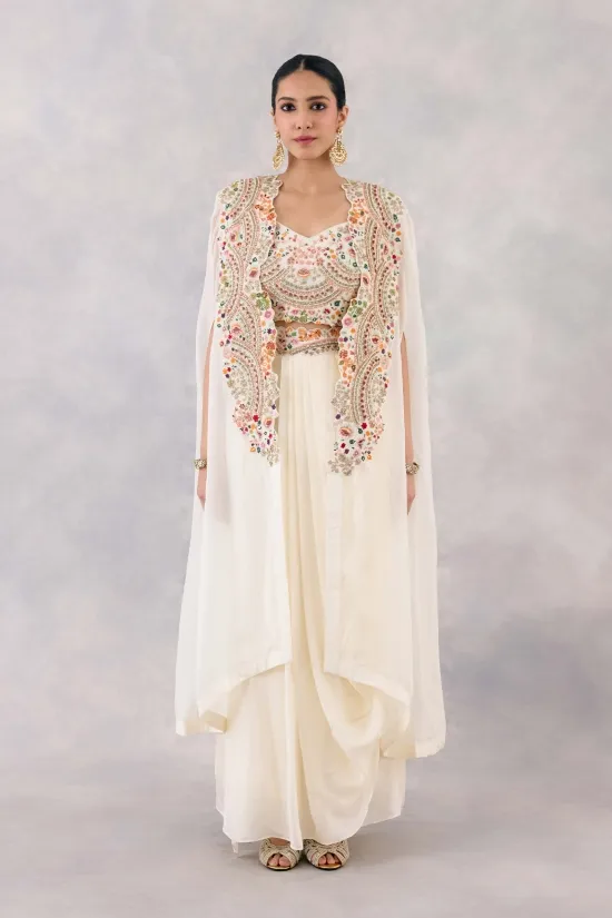 Ivory Silk Co-ord set