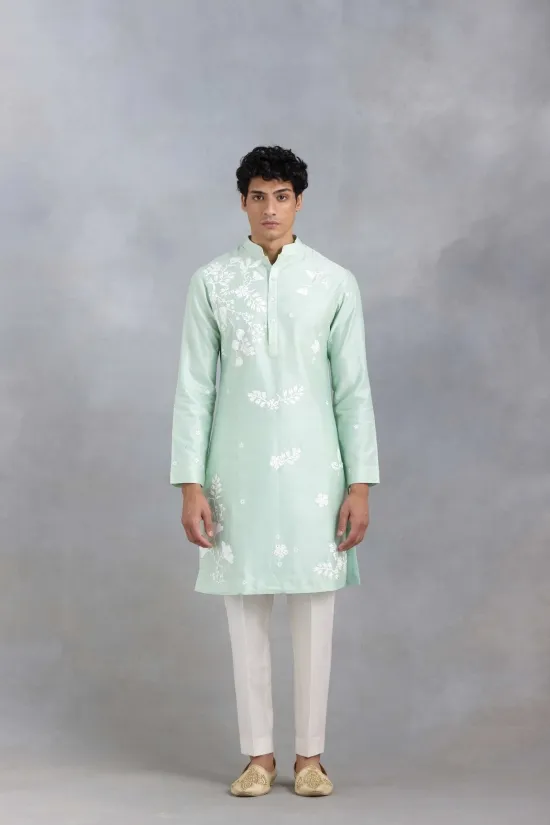 Spring Lime Kurta Set