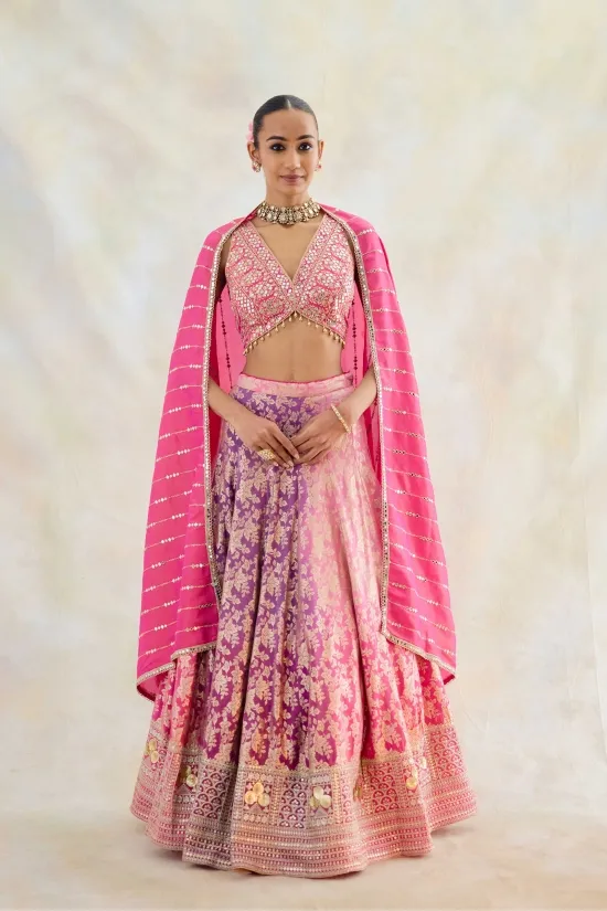 Lavender Blush Lehenga Set 