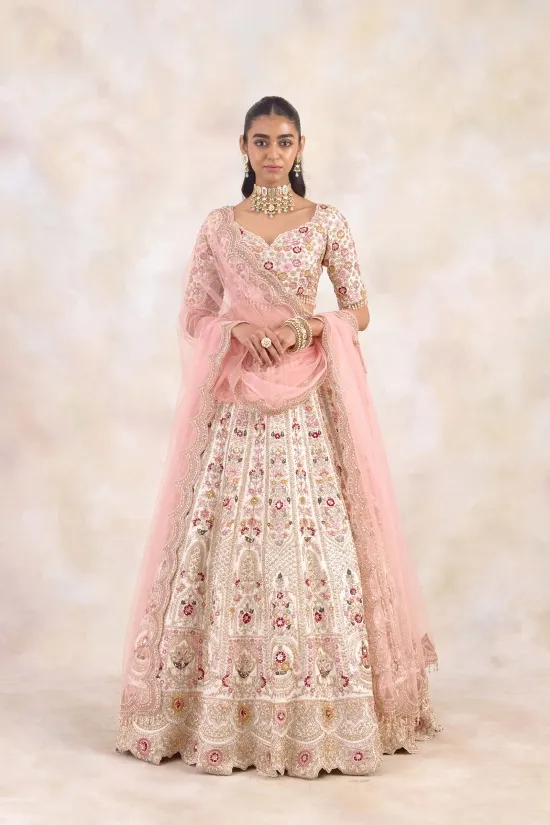 Vanilla Beige Lehenga Set 