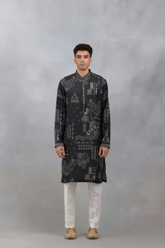 Bandhani Kurta Set Bandhani Kurta Set